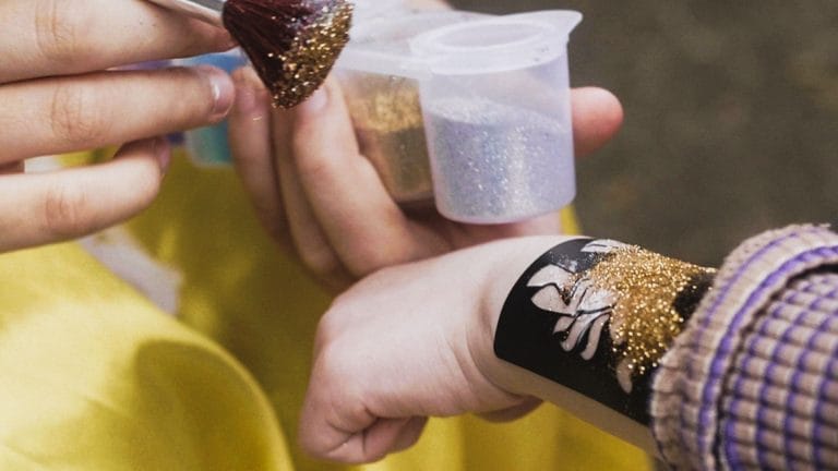 Glittertattoos